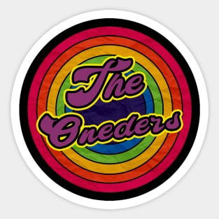 the oneders Sticker